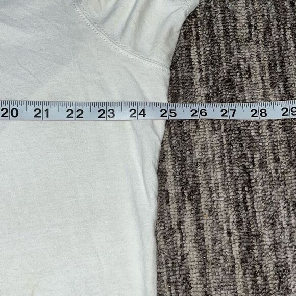 Cremieux Mens Size XXL Mustache Chart T Shirt White Black‎ Short Sleeve Cotton - Picture 3 of 4